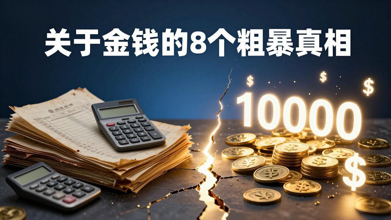 关于金钱的8个粗暴真相，彻底重塑你的赚钱思维与财富认知